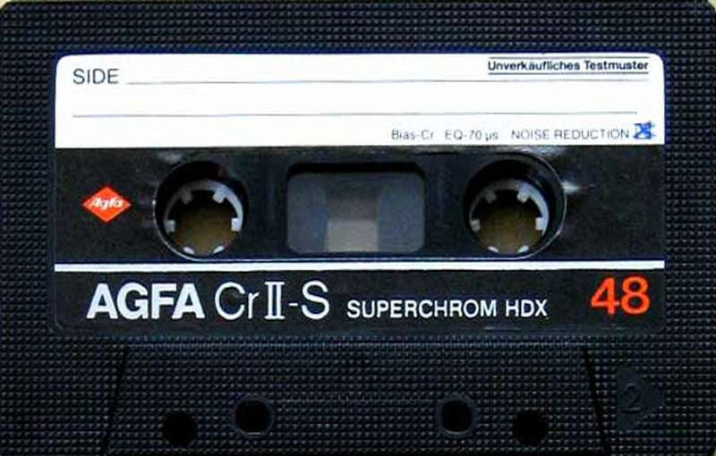 Compact Cassette: AGFA  - Superchrom HDX 48