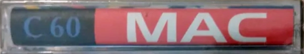 Compact Cassette Mac 60 Type I Normal Unknown Country