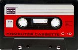 Compact Cassette Radio Shack TRS-80 10 "Cat. No. 26-302" Computer Cassette 1982 North America