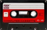 Compact Cassette Radio Shack TRS-80 10 "Cat. No. 26-302" Computer Cassette 1982 North America