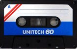 Compact Cassette Unitech LN1 60 Type I Normal 1981 Japan