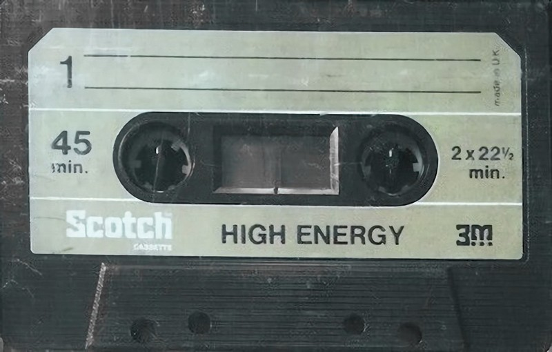 Compact Cassette Scotch High Energy 45 Type I Normal 1975 Europe