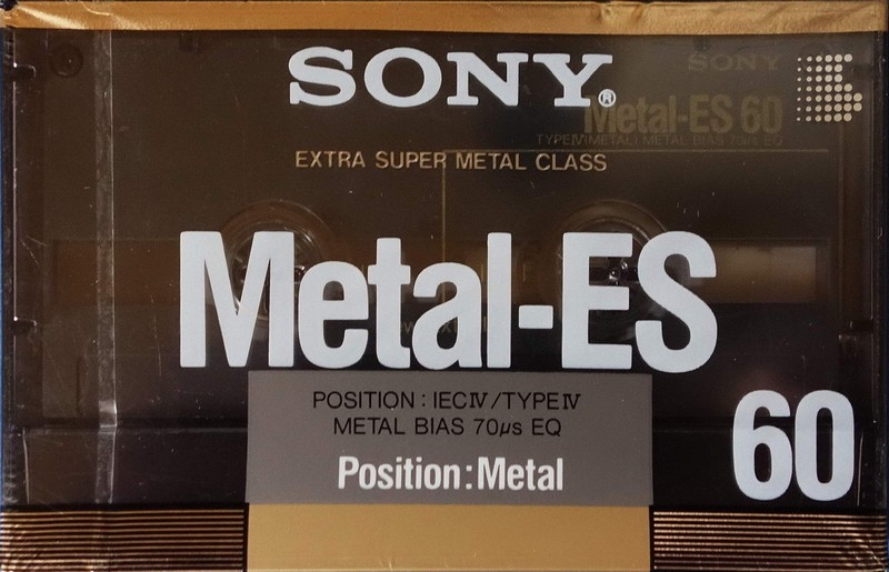 Compact Cassette: Sony  - Metal-ES 60