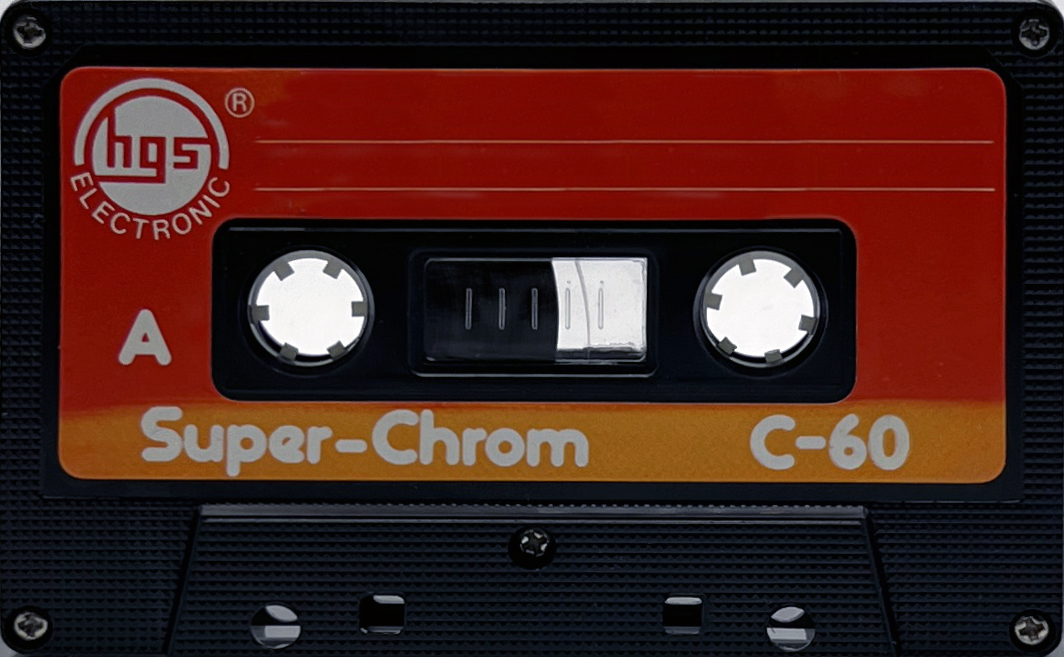 Compact Cassette HGS Electronic 90 Type II Chrome 1977 Europe