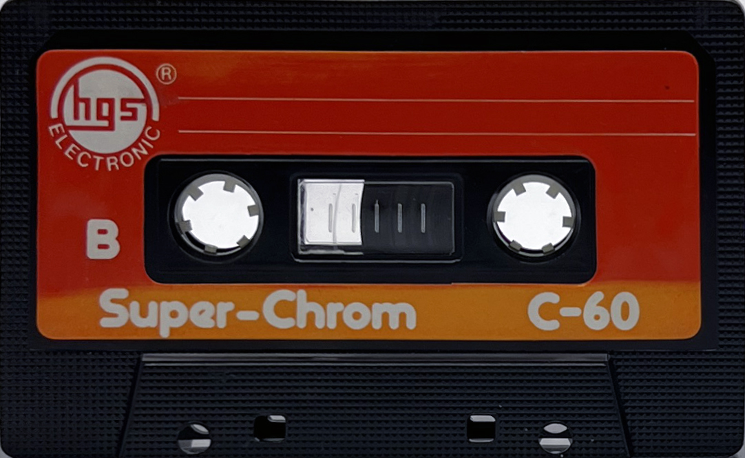 Compact Cassette HGS Electronic 90 Type II Chrome 1977 Europe