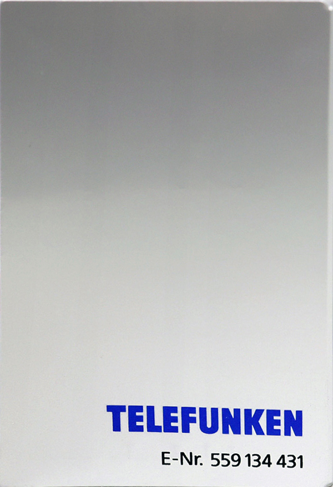 VHS-C (VHS Compact) Telefunken 30 "SE" Type I Normal Unknown Country