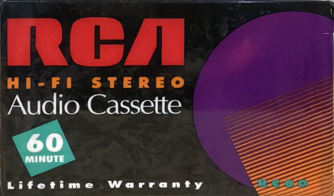 Compact Cassette RCA RC 60 Type I Normal 2001 USA