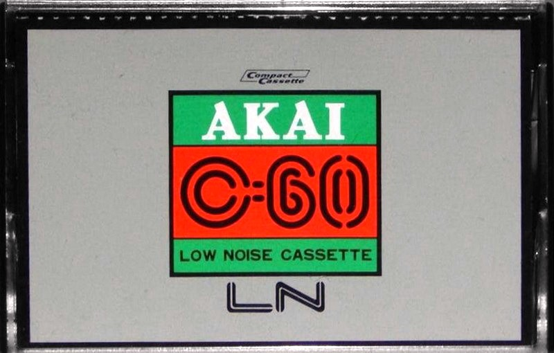 Compact Cassette: Mitsubishi Akai -  60