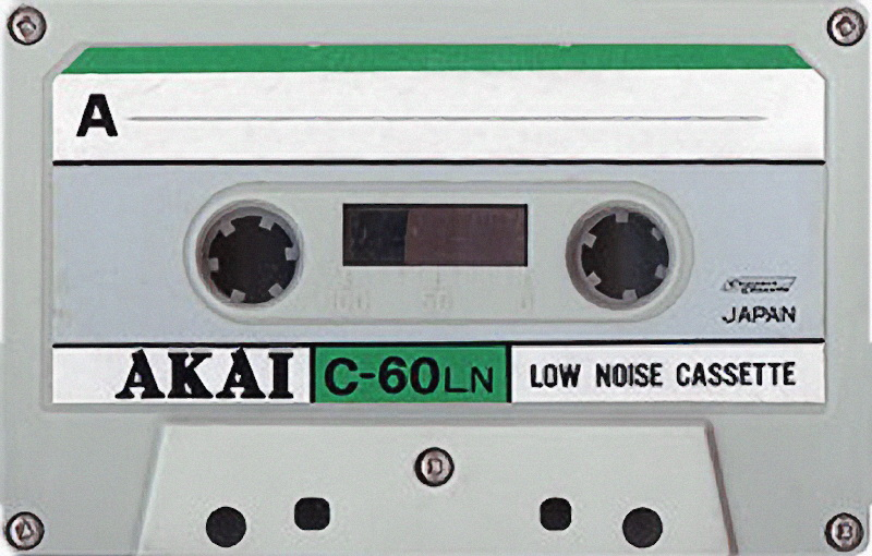 Compact Cassette Akai LN 60 Type I Normal 1972 Europe