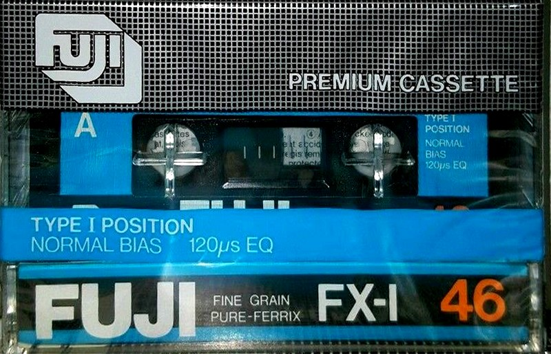 Compact Cassette Fuji FX-I 46 Type I Normal 1980 Europe, North America