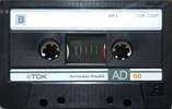 Compact Cassette TDK AD 60 Type I Normal 1985 North America