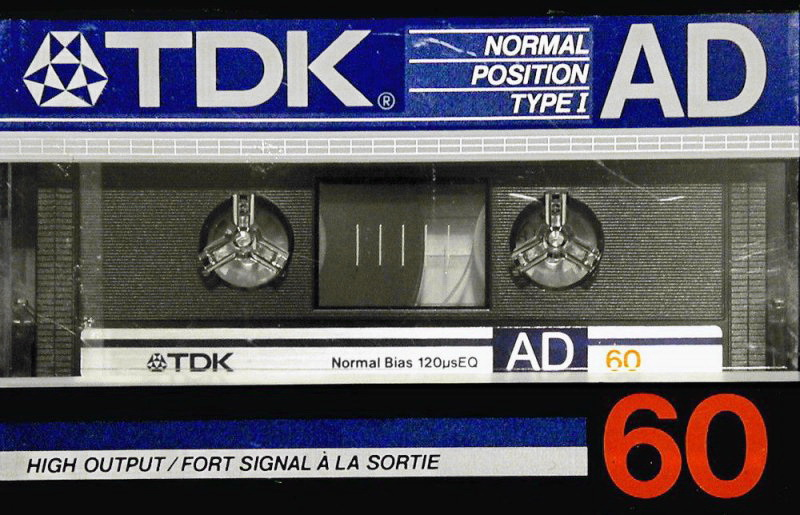 Compact Cassette: TDK  - AD 60