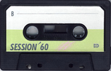 Compact Cassette Session 60 Type I Normal 1985 Japan