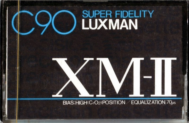 Compact Cassette:  Luxman - XM-II 90