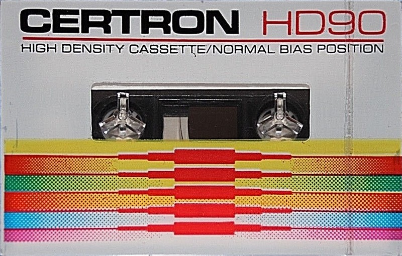 Compact Cassette Certron HD 90 Type I Normal 1976 Hong Kong