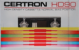 Compact Cassette Certron HD 90 Type I Normal 1976 Hong Kong