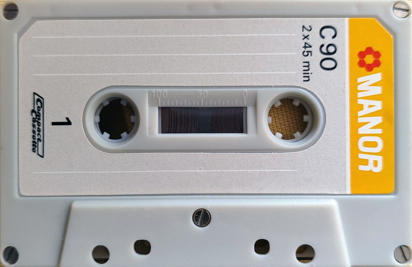 Compact Cassette Manor 90 Type I Normal 1977 Europe