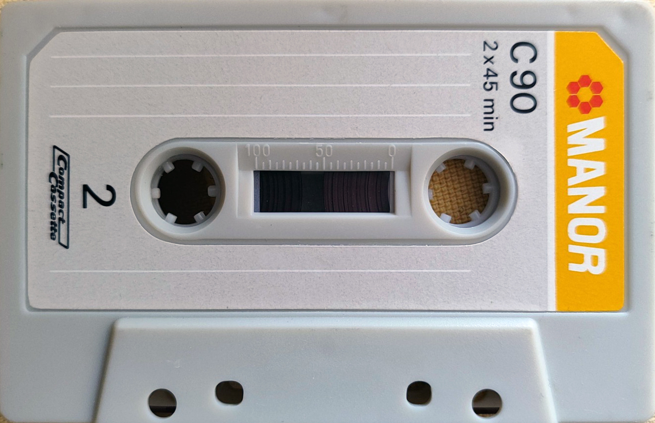 Compact Cassette Manor 90 Type I Normal 1977 Europe