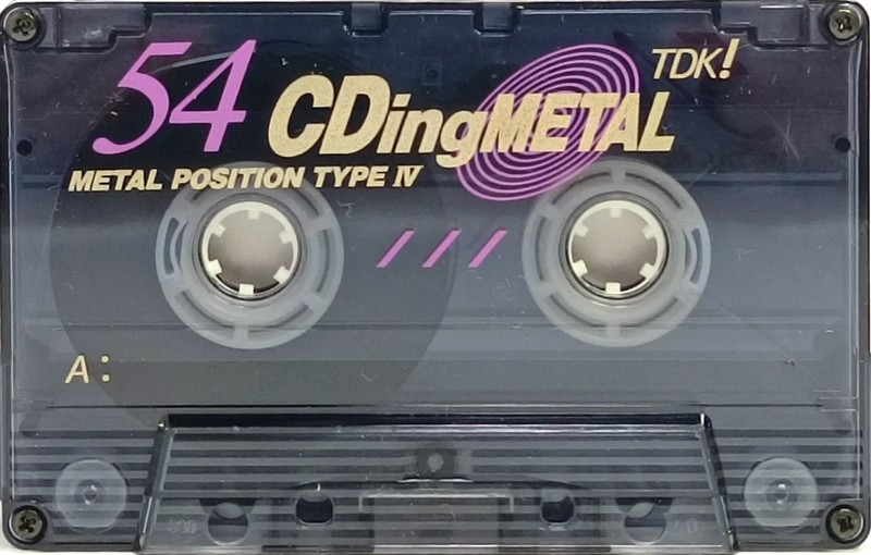 Compact Cassette: TDK  - CDing Metal 54