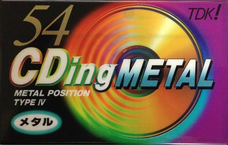 Compact Cassette: TDK  - CDing Metal 54