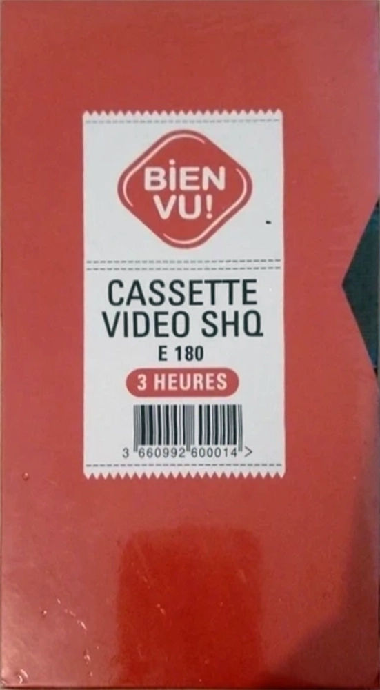 VHS, Video Home System bien vu 180 Type I Normal 2007 France