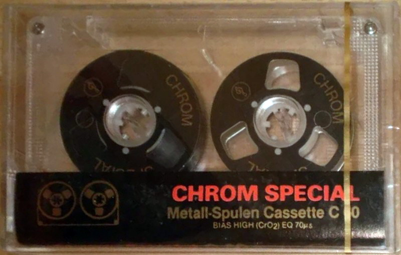 Compact Cassette Metall-Spulen Chrom Special 60 Type II Chrome Netherlands
