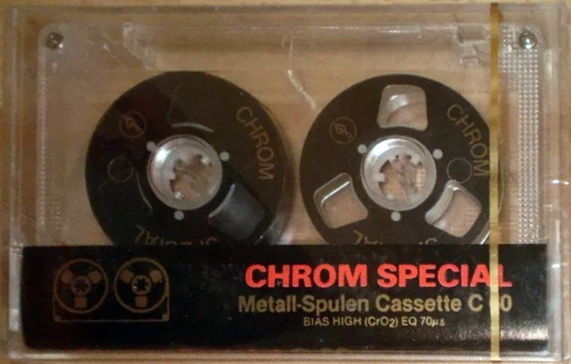 Compact Cassette:  Metall-Spulen - Chrom Special 60