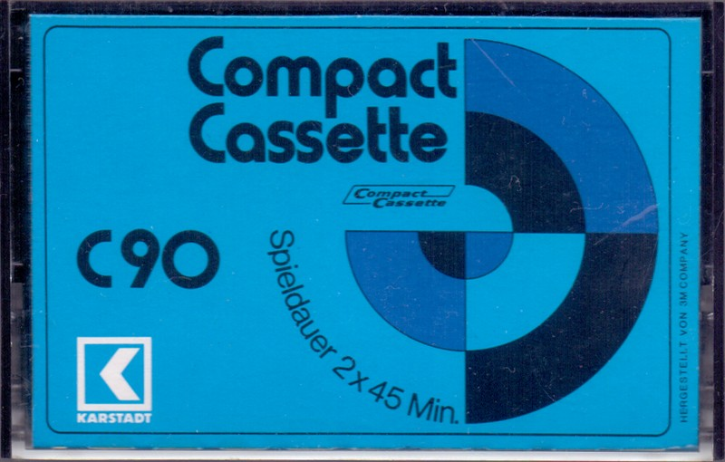 Compact Cassette Karstadt 90 Type I Normal 1977 Germany