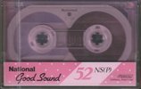 Compact Cassette National NS 52 "RT-52NS (P)" Type I Normal 1985 Japan