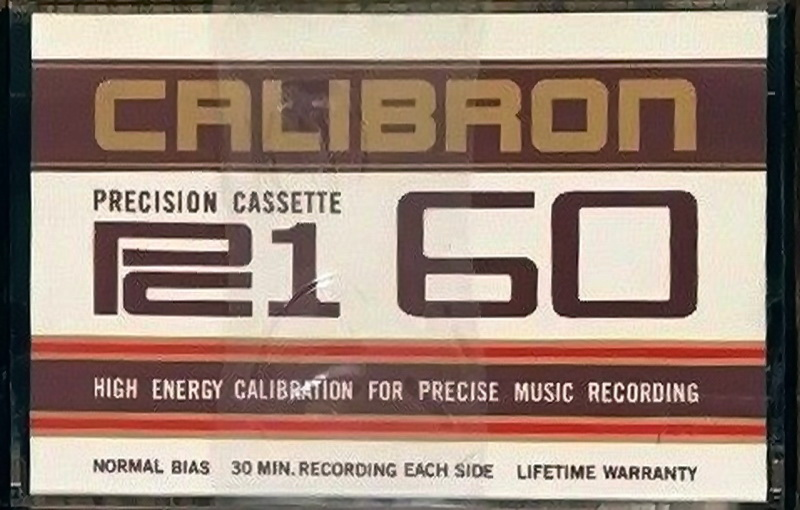 Compact Cassette Calibron 60 "PC 1" Type I Normal USA