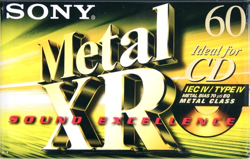 Compact Cassette: Sony  - Metal XR 60