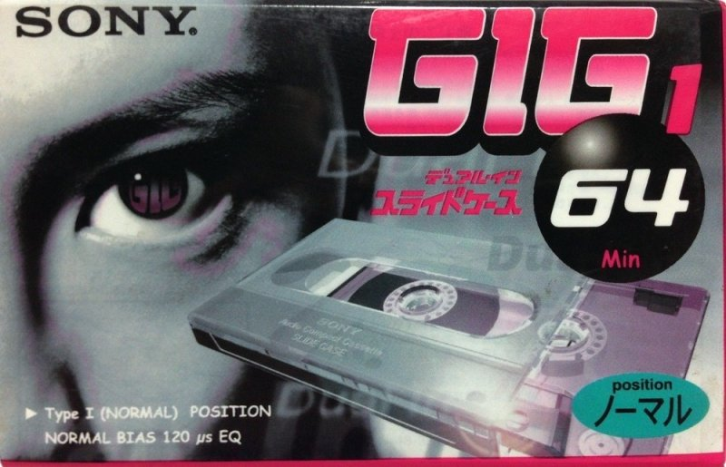 Compact Cassette: Sony  - GIG-1 64