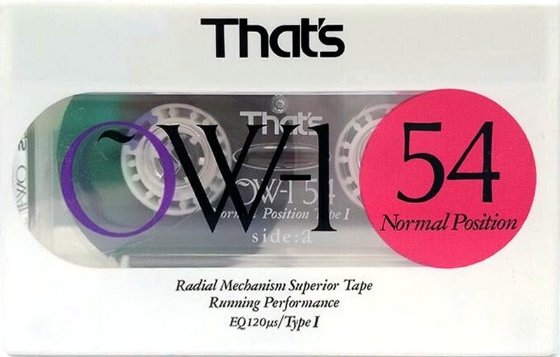 Compact Cassette: Taiyo Yuden Thats - OW-1 54