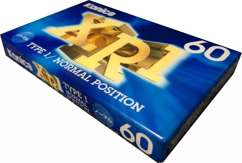 Compact Cassette Konica XR 60 "XR1" Type I Normal 1993 Japan