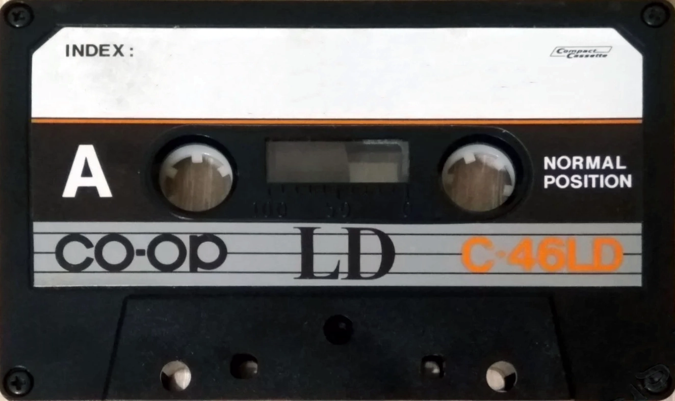 Compact Cassette CO-OP LD 46 Type I Normal 1978 Japan