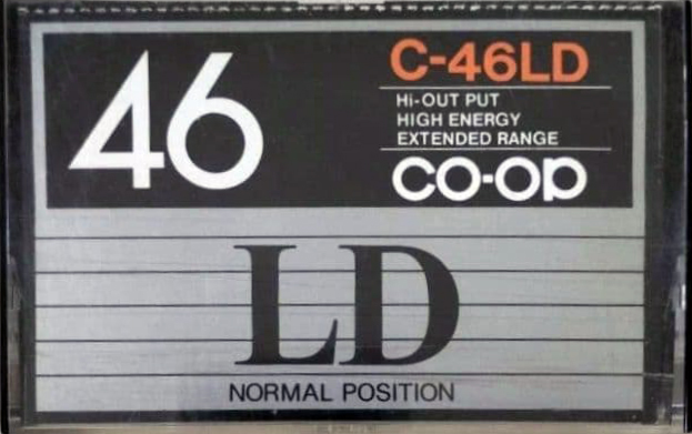Compact Cassette CO-OP LD 46 Type I Normal 1978 Japan