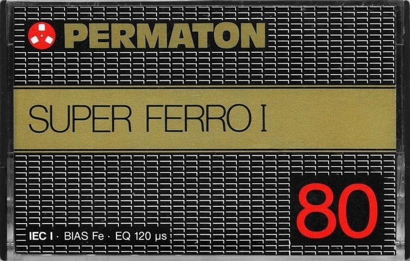 Compact Cassette:  Permaton - Super Ferro I 80