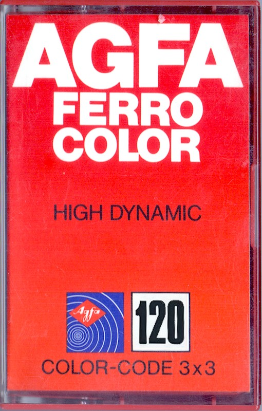 Compact Cassette: AGFA  - Ferrocolor 120