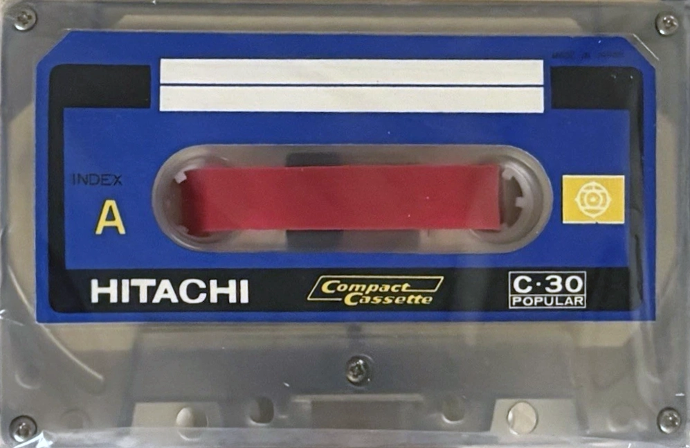 Compact Cassette Hitachi 30 "Popular" Type I Normal 1967 USA