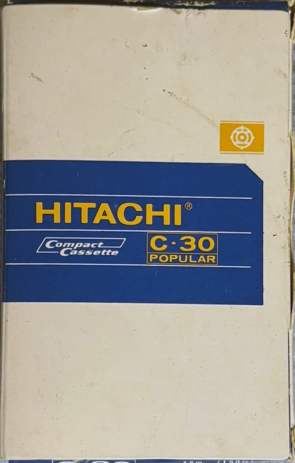 Compact Cassette Hitachi 30 "Popular" Type I Normal 1967 USA