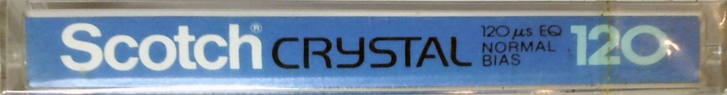 Compact Cassette Scotch Crystal 120 Type I Normal 1981 Japan