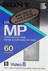 Video8, Hi8, Digital8 Sony MP 60 "P5-60MP" Type IV Metal 1986 Europe