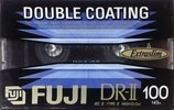 Compact Cassette Fuji DR-II 100 Type II Chrome 1992 North America