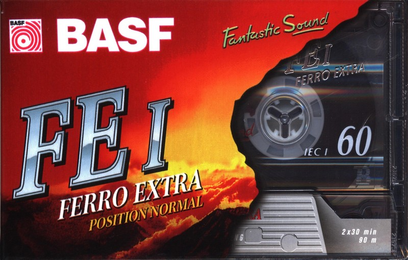 Compact Cassette BASF FE I Ferro Extra 60 Type I Normal 1995 Europe