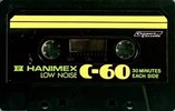 Compact Cassette Hanimex 60 Type I Normal 1978 Australia