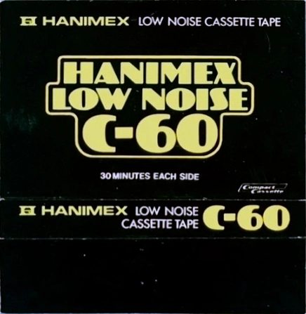 Compact Cassette Hanimex 60 Type I Normal 1978 Australia