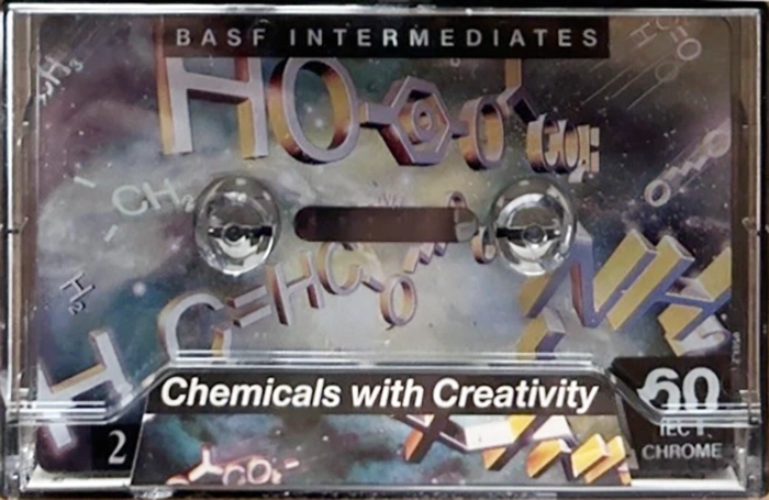 Compact Cassette BASF Chrome Extra II 60 "Chemicals with Creativity" Type II Chrome 1991 Germany
