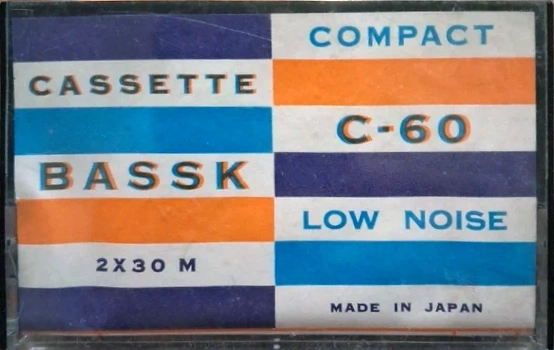 Compact Cassette Bassk 60 Type I Normal Unknown Country