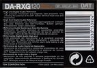 Digital Audio Tape TDK 120 "DA-RXG120EC" Type I Normal Europe