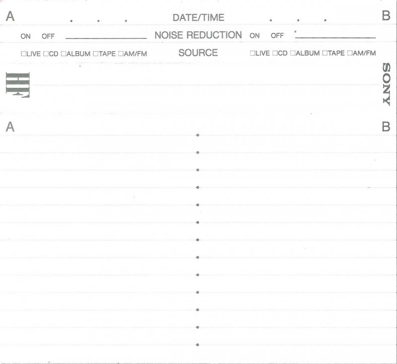 Compact Cassette: Sony  - HF 46